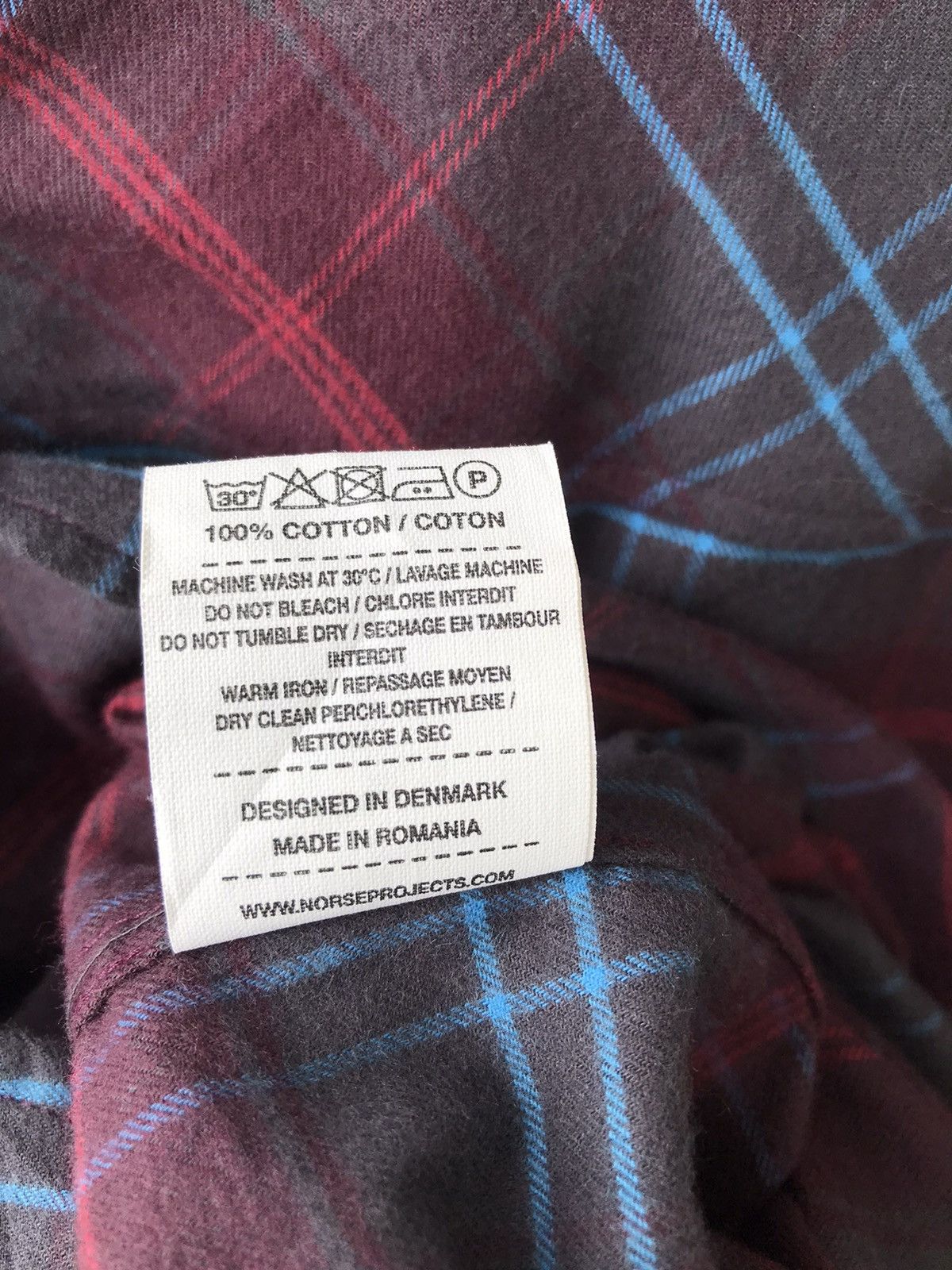 Norse Projects Norse Projects Flannel Check Villads Shirt Size US S / EU 44-46 / 1 - 10 Thumbnail
