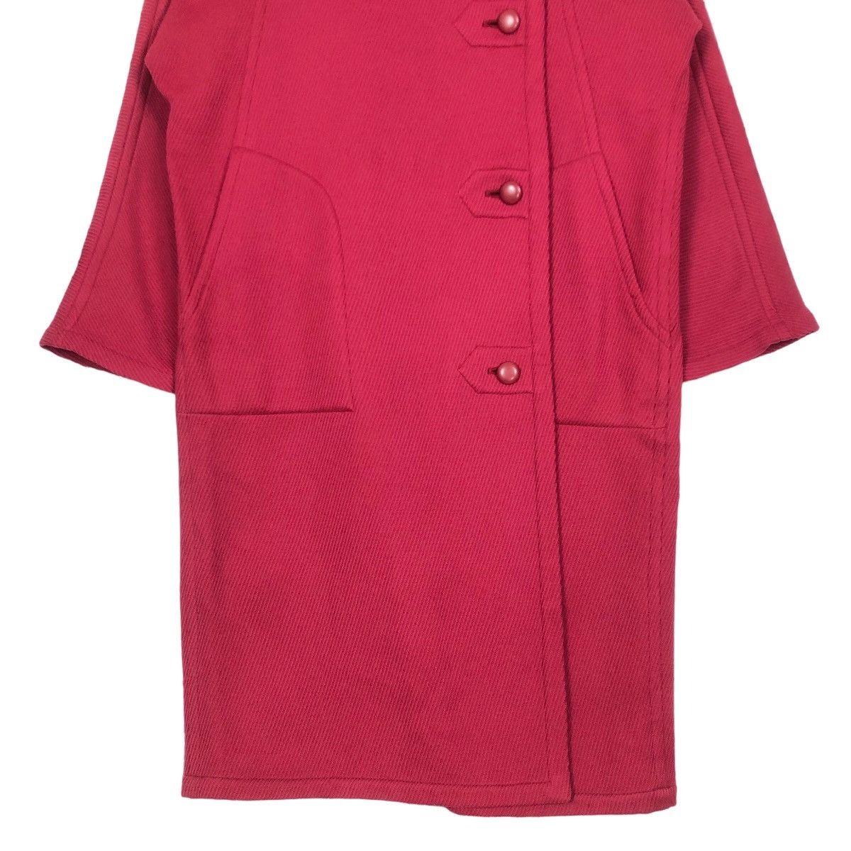 Dior Vintage 80s Christian Dior Prêt-A-Porter Wool Trench Coat Size M / US 6-8 / IT 42-44 - 6 Thumbnail
