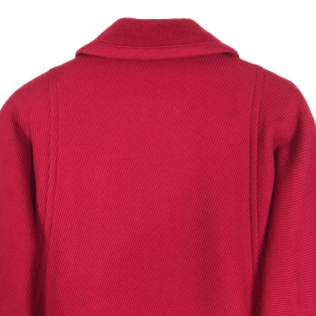 Dior Vintage 80s Christian Dior Prêt-A-Porter Wool Trench Coat Size M / US 6-8 / IT 42-44 - 13 Thumbnail