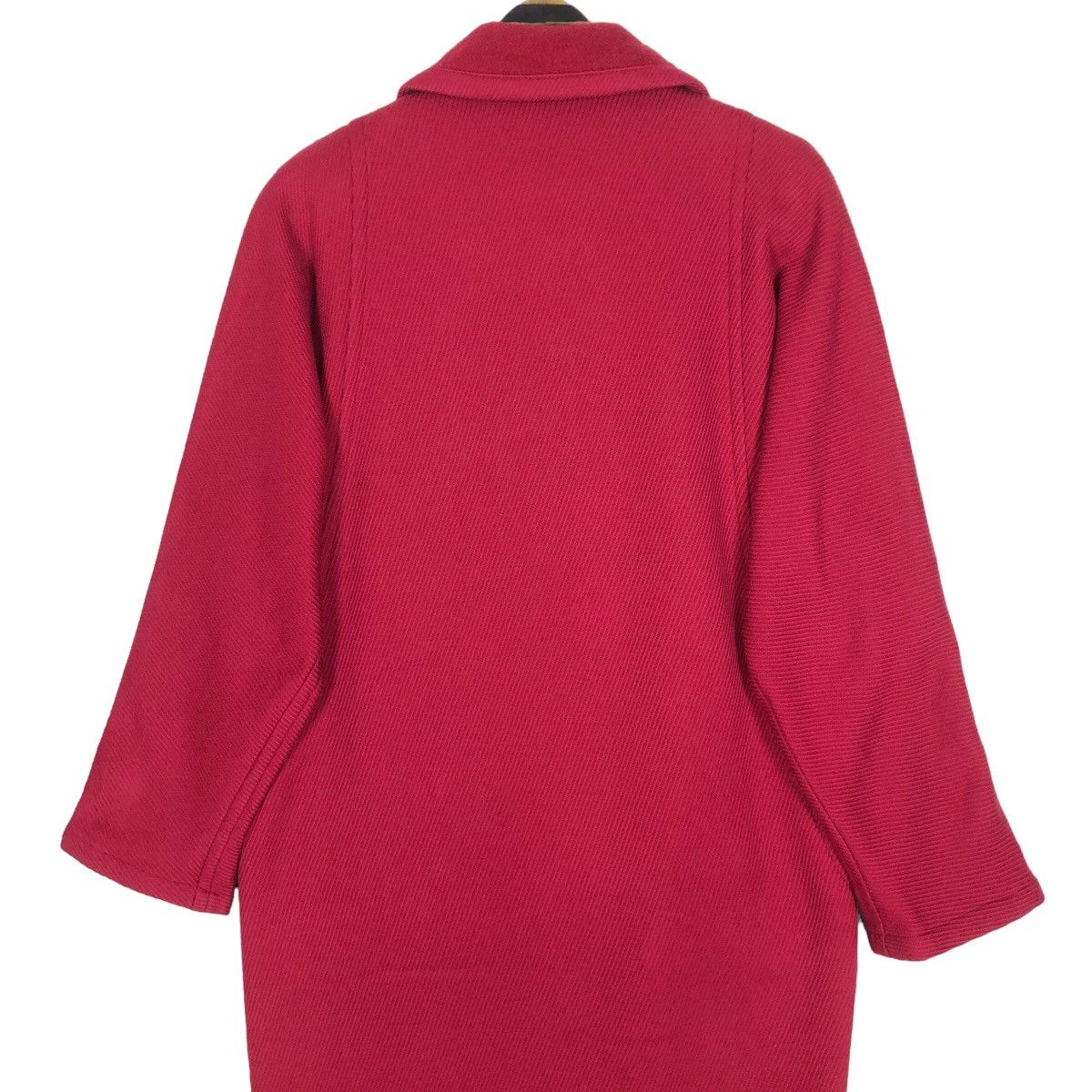 Dior Vintage 80s Christian Dior Prêt-A-Porter Wool Trench Coat Size M / US 6-8 / IT 42-44 - 12 Thumbnail