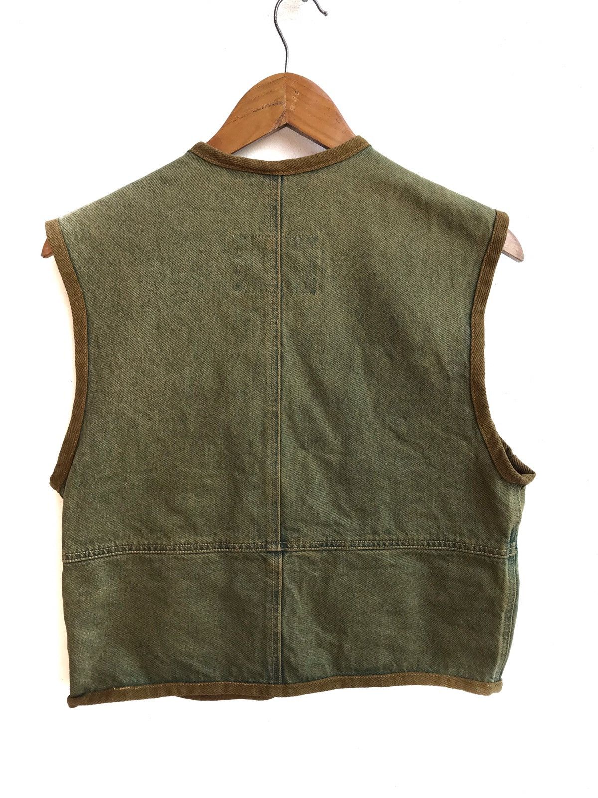 Calvin Klein Calvin Klein Denim Multipocket Streetwear Vest Size US S / EU 44-46 / 1 - 4 Thumbnail