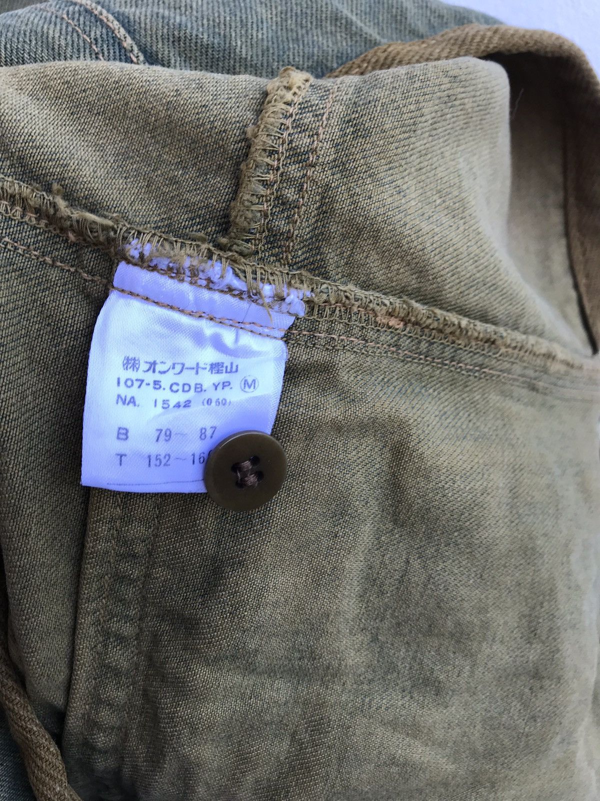 Calvin Klein Calvin Klein Denim Multipocket Streetwear Vest Size US S / EU 44-46 / 1 - 5 Thumbnail