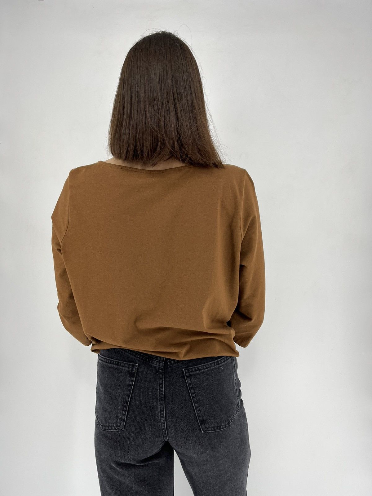 Essentials × Fear of God Vintage Fear of God Essentials Crew Neck Long Tshirt Tan Size XL / US 12-14 / IT 48-50 - 7 Thumbnail