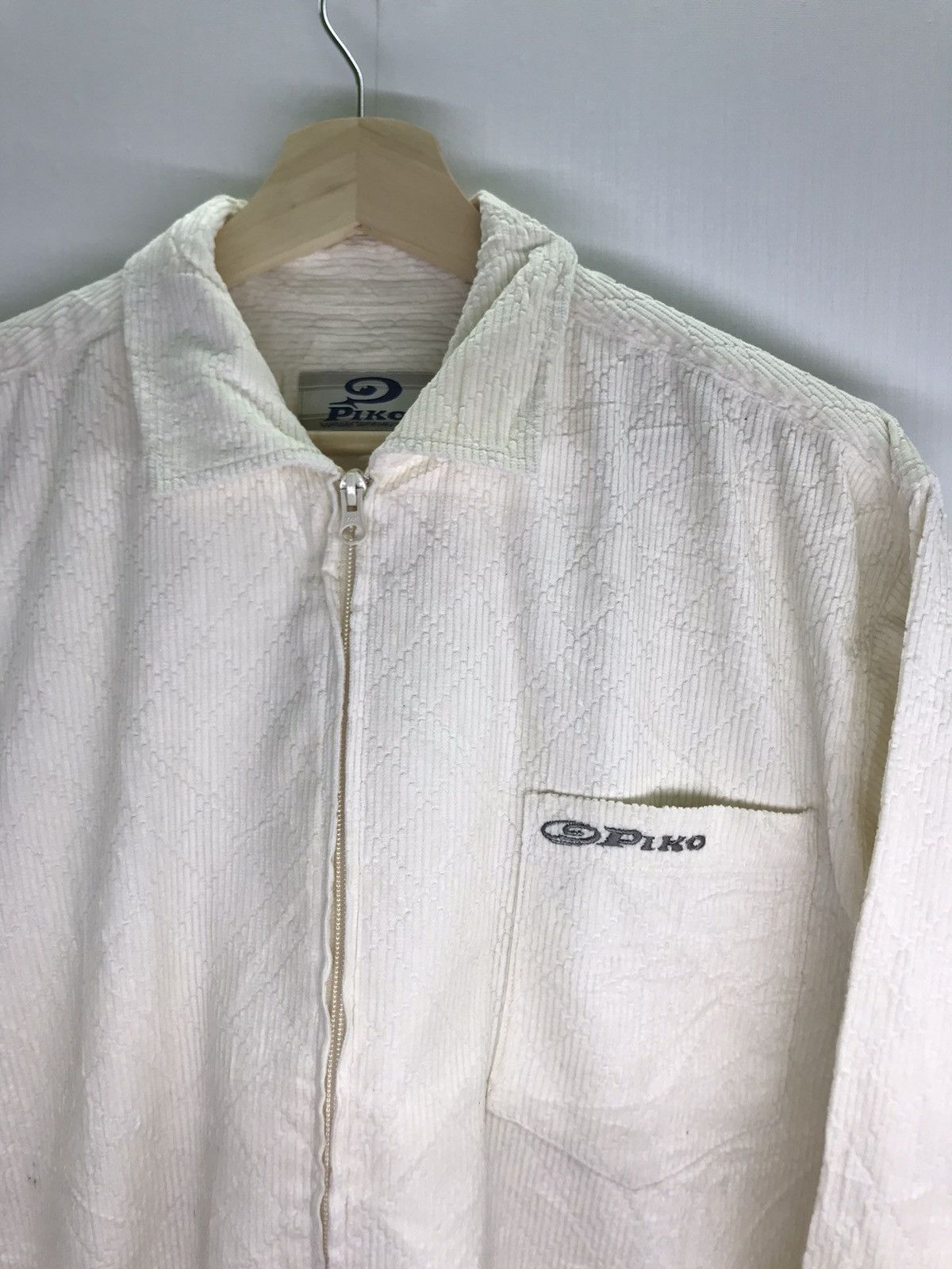 Vintage Vintage Piko curduroy Flannel Zip jacket surfboard Size US L / EU 52-54 / 3 - 2 Thumbnail