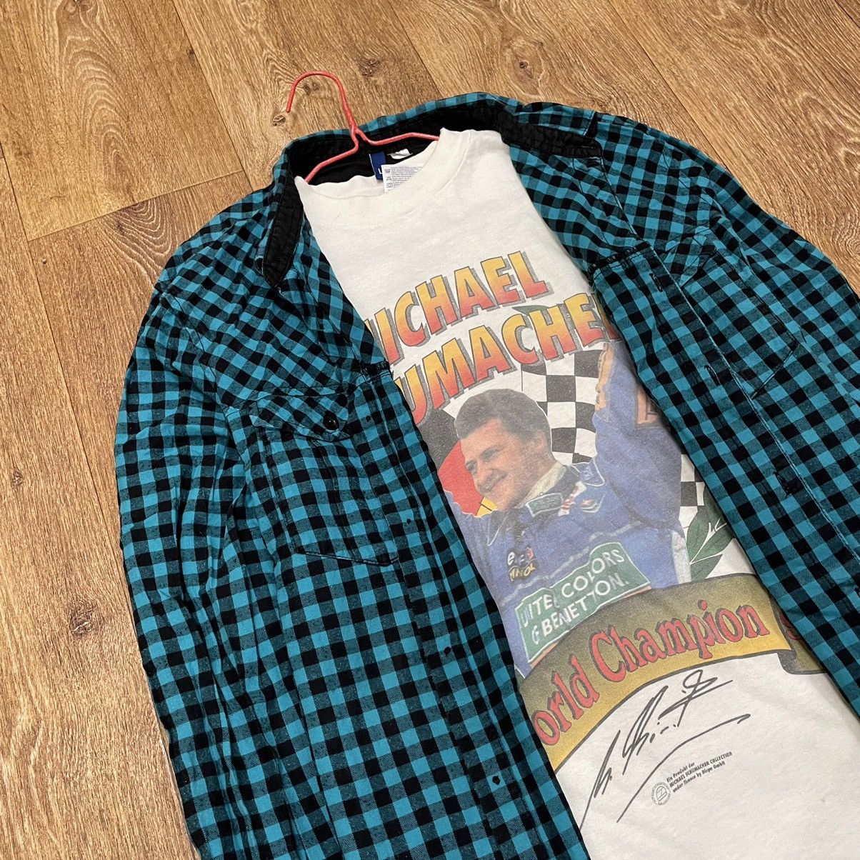 Vintage Vintage 90s Checkered Shirt Grunge Streetwear Oversized L Size US L / EU 52-54 / 3 - 5 Thumbnail