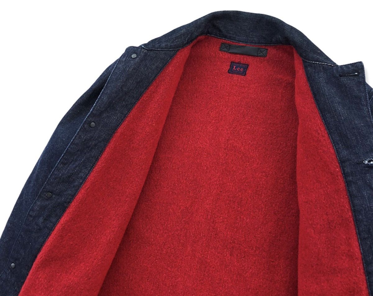 Issey Miyake × Lee Lee Union Made x Issey Miyake Blanket Chore Denim Jacket Size US XL / EU 56 / 4 - 4 Thumbnail