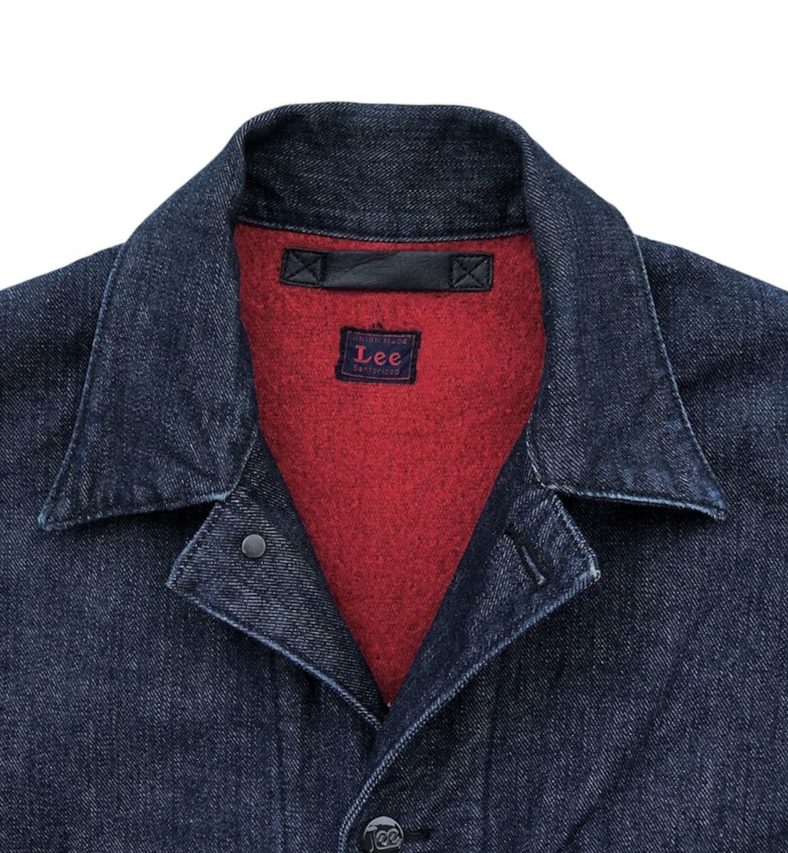 Issey Miyake × Lee Lee Union Made x Issey Miyake Blanket Chore Denim Jacket Size US XL / EU 56 / 4 - 5 Thumbnail