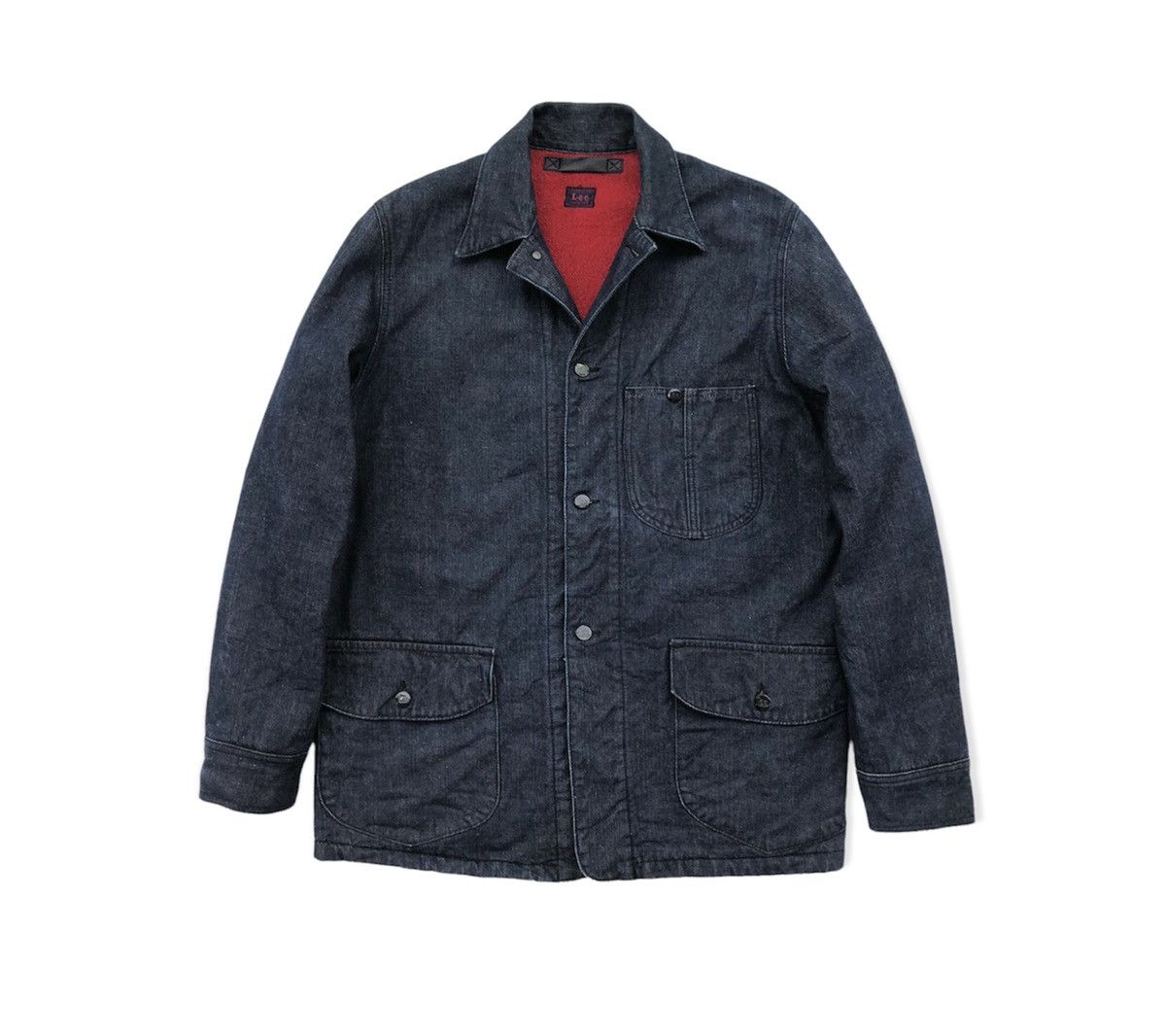 Issey Miyake × Lee Lee Union Made x Issey Miyake Blanket Chore Denim Jacket Size US XL / EU 56 / 4 - 2 Thumbnail