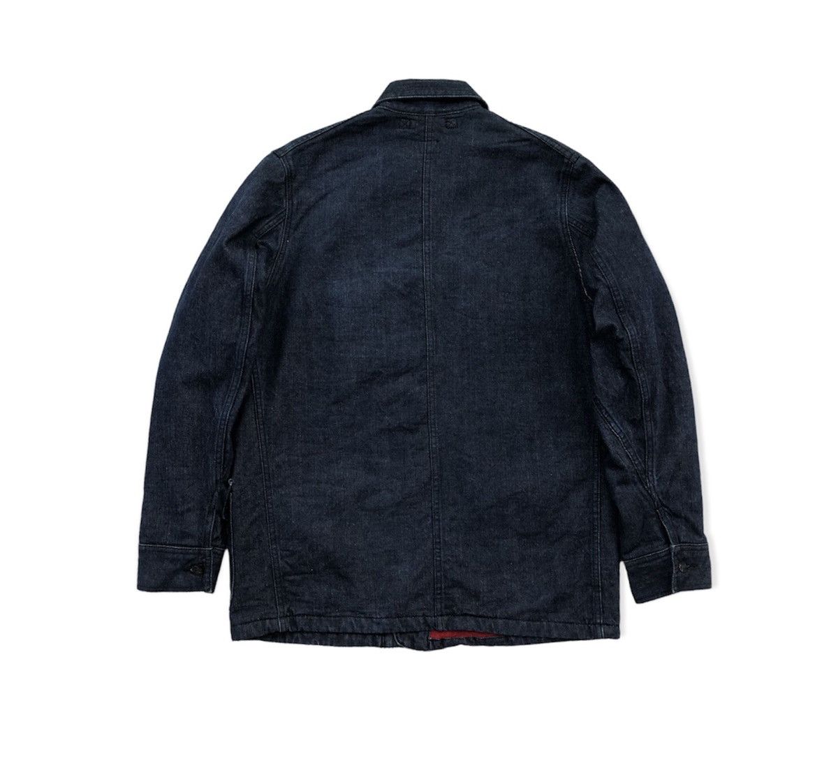 Issey Miyake × Lee Lee Union Made x Issey Miyake Blanket Chore Denim Jacket Size US XL / EU 56 / 4 - 10 Thumbnail