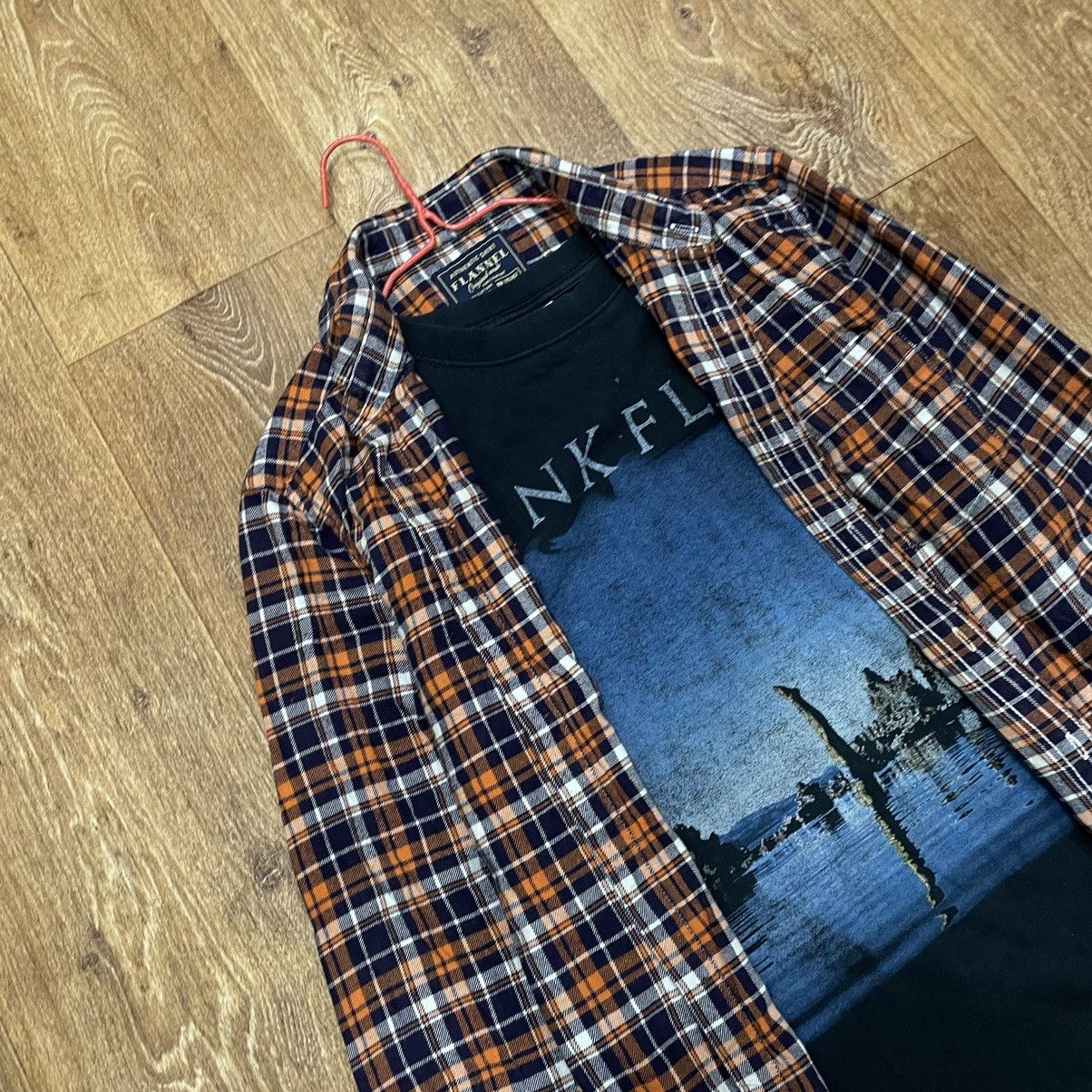 Vintage Vintage 90s Plaid Shirt Oversized Streetwear Grunge Logo S Size US S / EU 44-46 / 1 - 6 Thumbnail