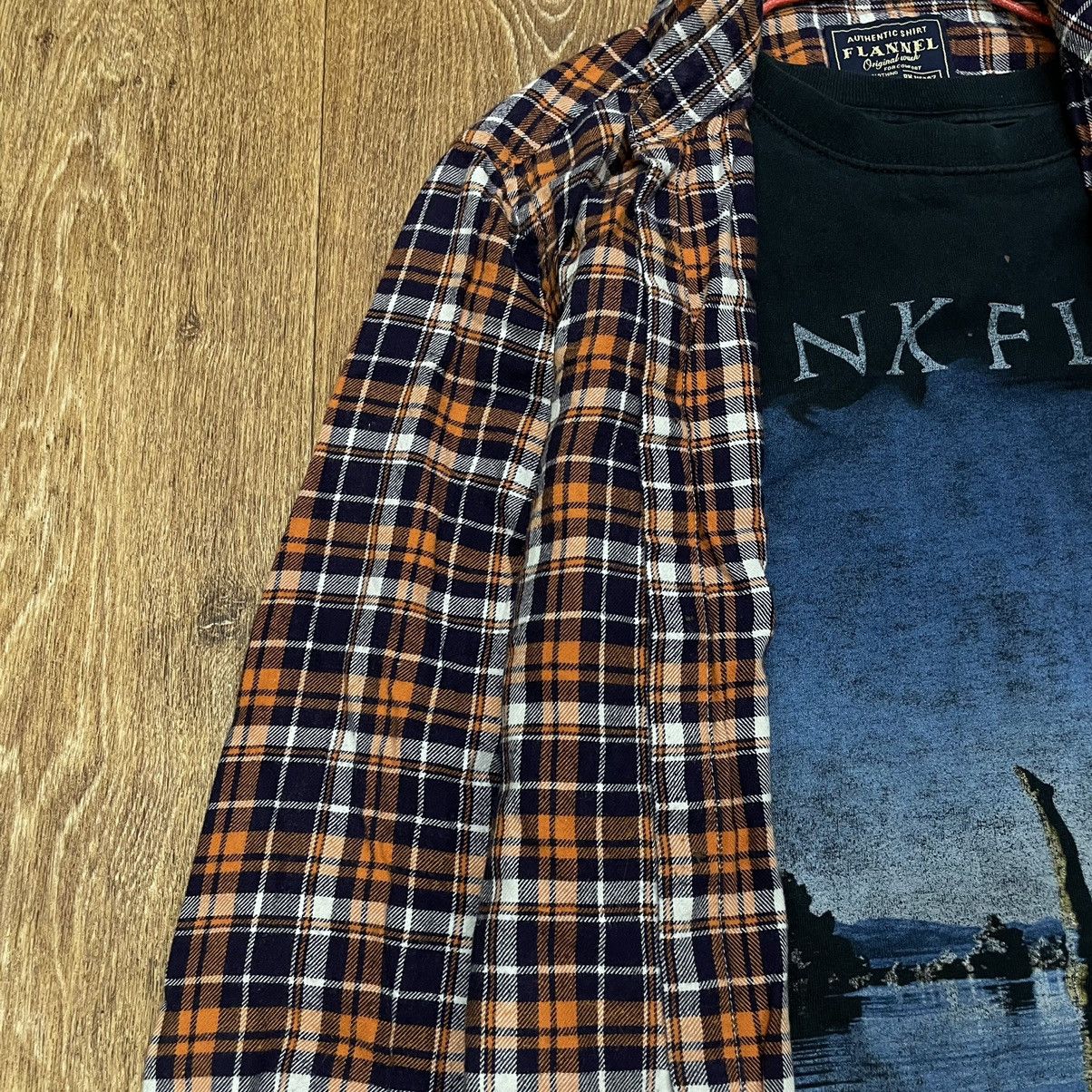 Vintage Vintage 90s Plaid Shirt Oversized Streetwear Grunge Logo S Size US S / EU 44-46 / 1 - 5 Thumbnail