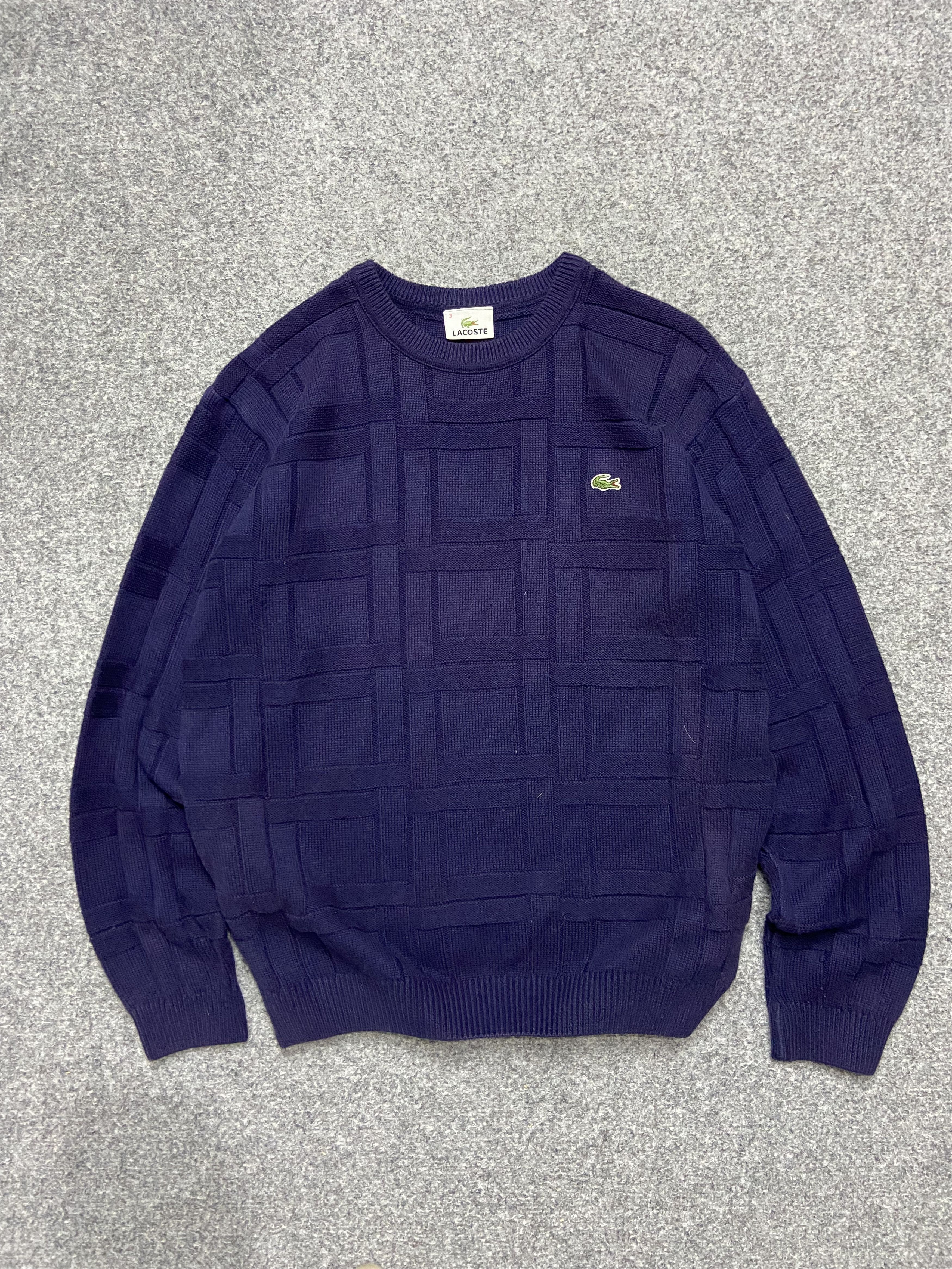 Lacoste × Vintage Vintage Lacoste sweater Size US S / EU 44-46 / 1 - 1 Thumbnail
