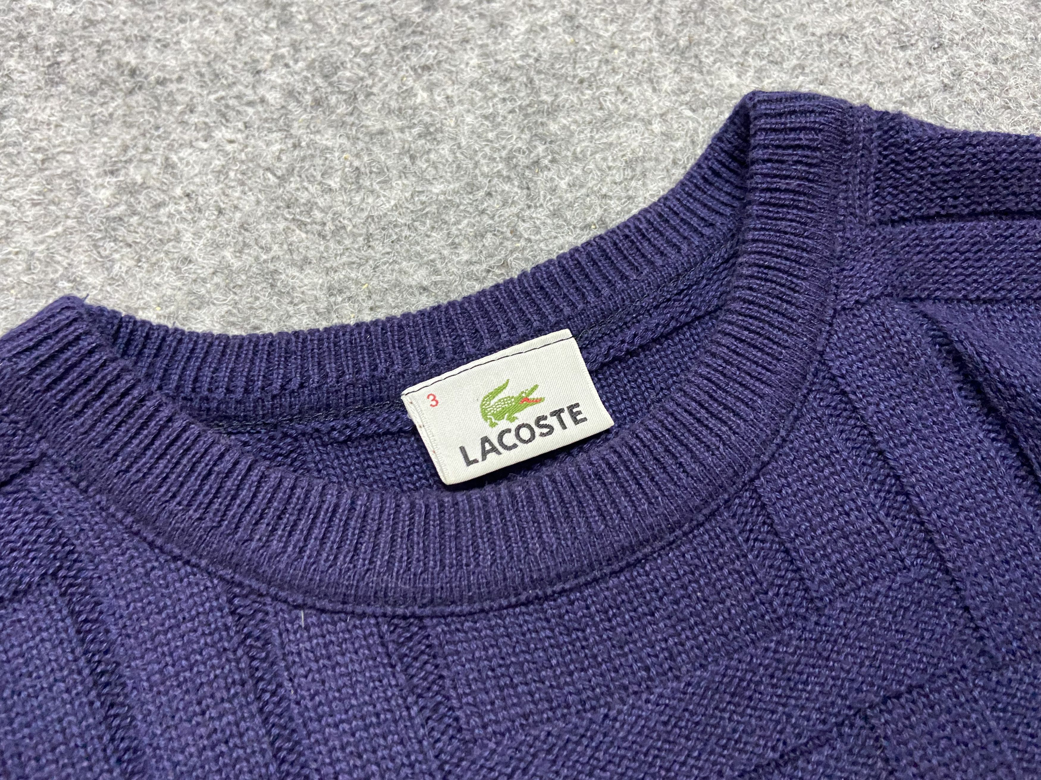 Lacoste × Vintage Vintage Lacoste sweater Size US S / EU 44-46 / 1 - 5 Thumbnail
