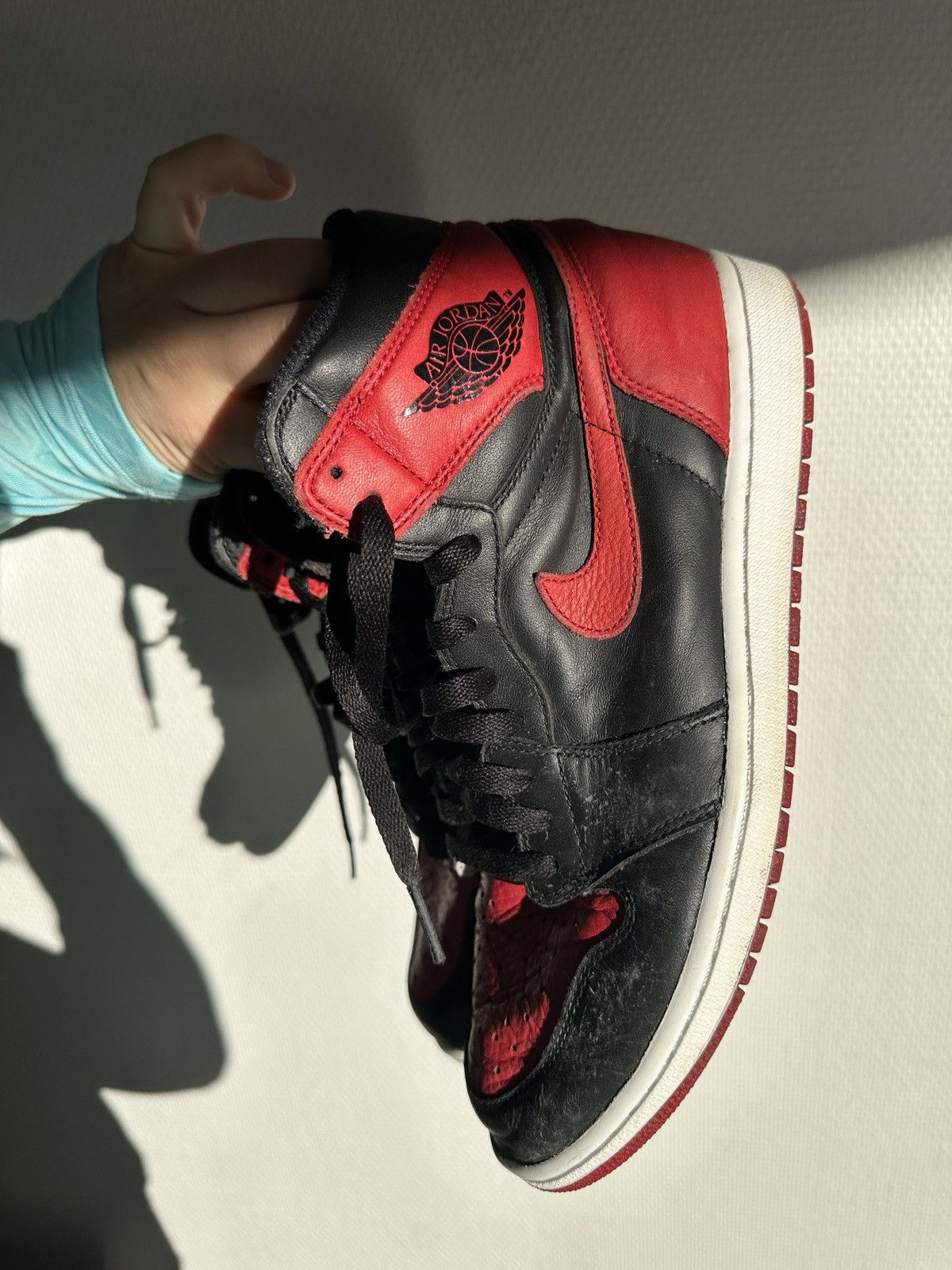 Jordan Brand Jordan 1 "Banned" 2016 Size US 10.5 / EU 43-44 - 5 Thumbnail