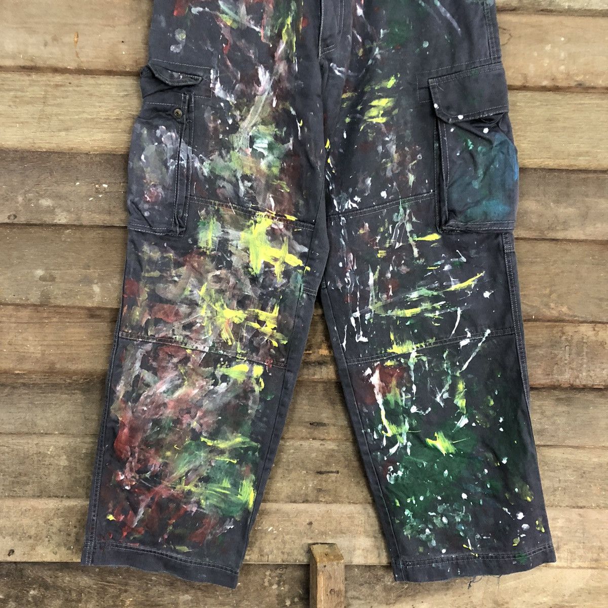 Dickies Vtg Dickies painter reworked tactical Cargo Pants #c1205DLL Size US 30 / EU 46 - 3 Thumbnail