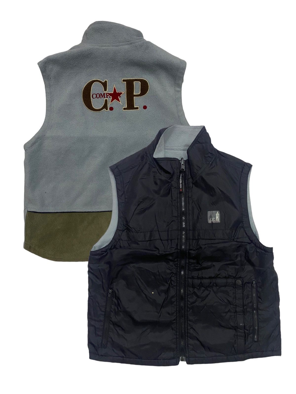 C.P. Company × Massimo Osti × Vintage Vintage C.P. Company Reversible Vest Size US M / EU 48-50 / 2 - 1 Thumbnail