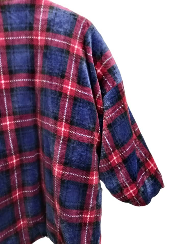 Japanese Brand Japanese Hanten Padded Warm Kimono Checkered Size US M / EU 48-50 / 2 - 6 Thumbnail