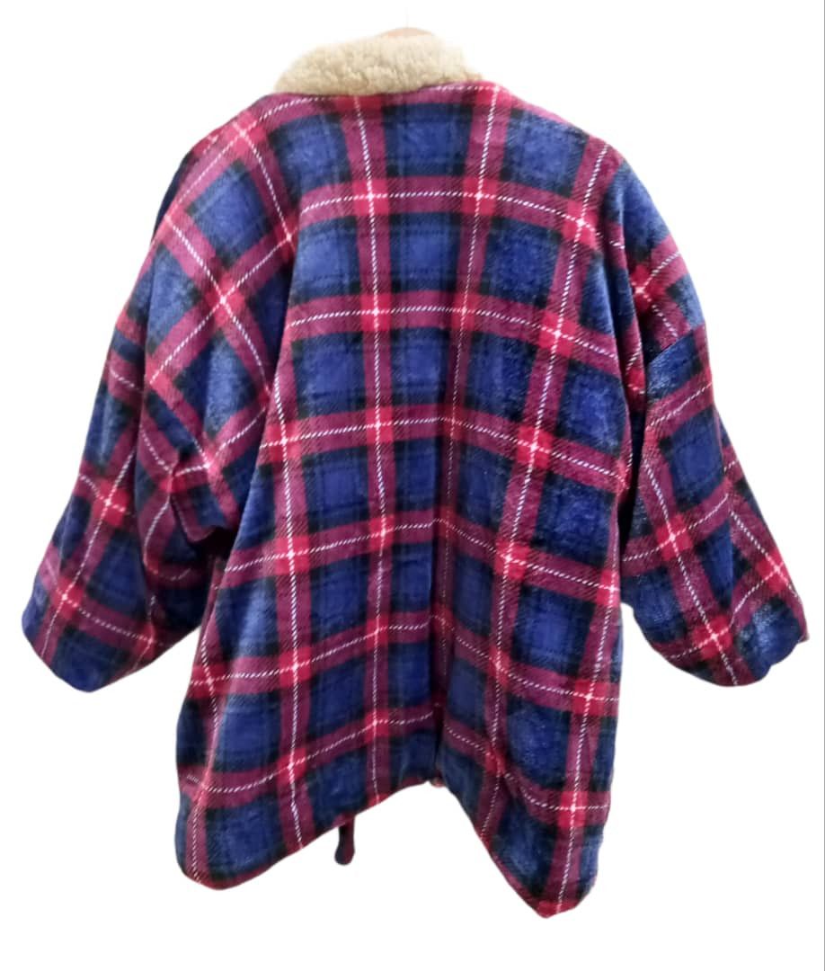 Japanese Brand Japanese Hanten Padded Warm Kimono Checkered Size US M / EU 48-50 / 2 - 5 Thumbnail