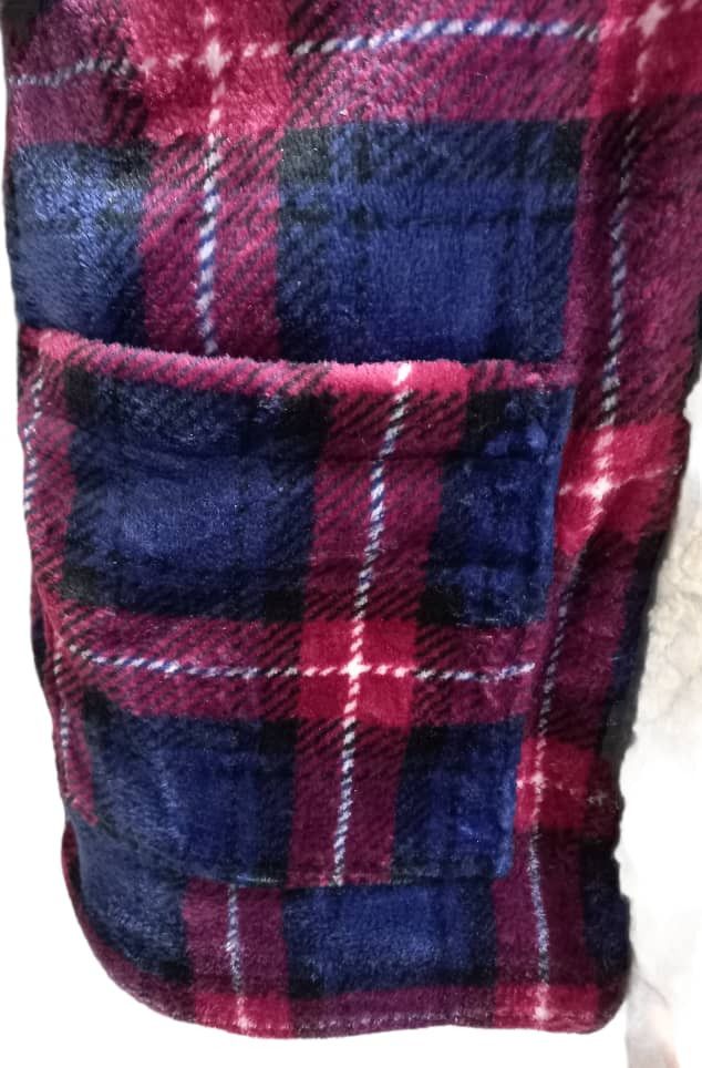 Japanese Brand Japanese Hanten Padded Warm Kimono Checkered Size US M / EU 48-50 / 2 - 4 Thumbnail
