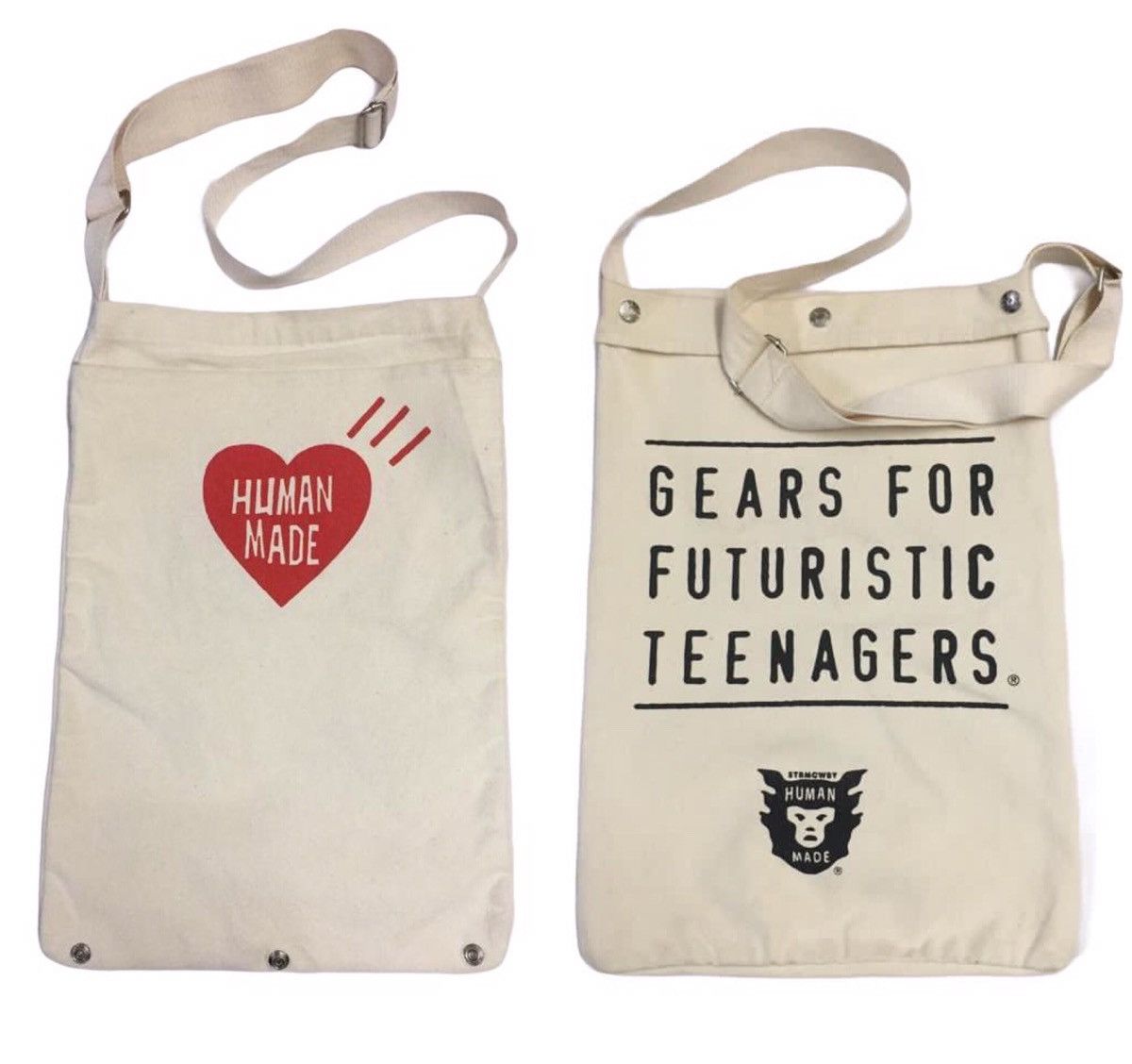 Human Made HUMAN MADE NIGO BRAND 2 WAY SHOULDER BAG Size ONE SIZE - 4 Thumbnail