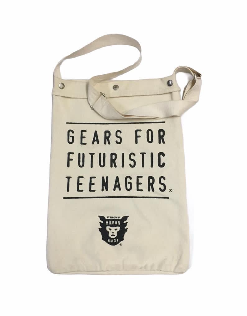Human Made HUMAN MADE NIGO BRAND 2 WAY SHOULDER BAG Size ONE SIZE - 7 Thumbnail