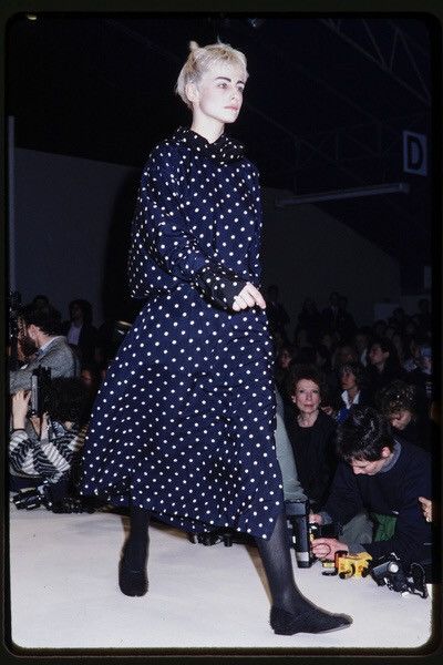 Comme des Garcons Vintage Robe De Chambre Comme Des Garcons Silk Dress Size ONE SIZE - 1 Thumbnail