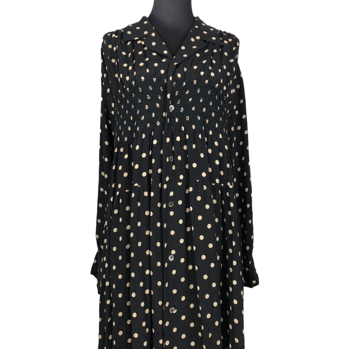 Comme des Garcons Vintage Robe De Chambre Comme Des Garcons Silk Dress Size ONE SIZE - 13 Thumbnail