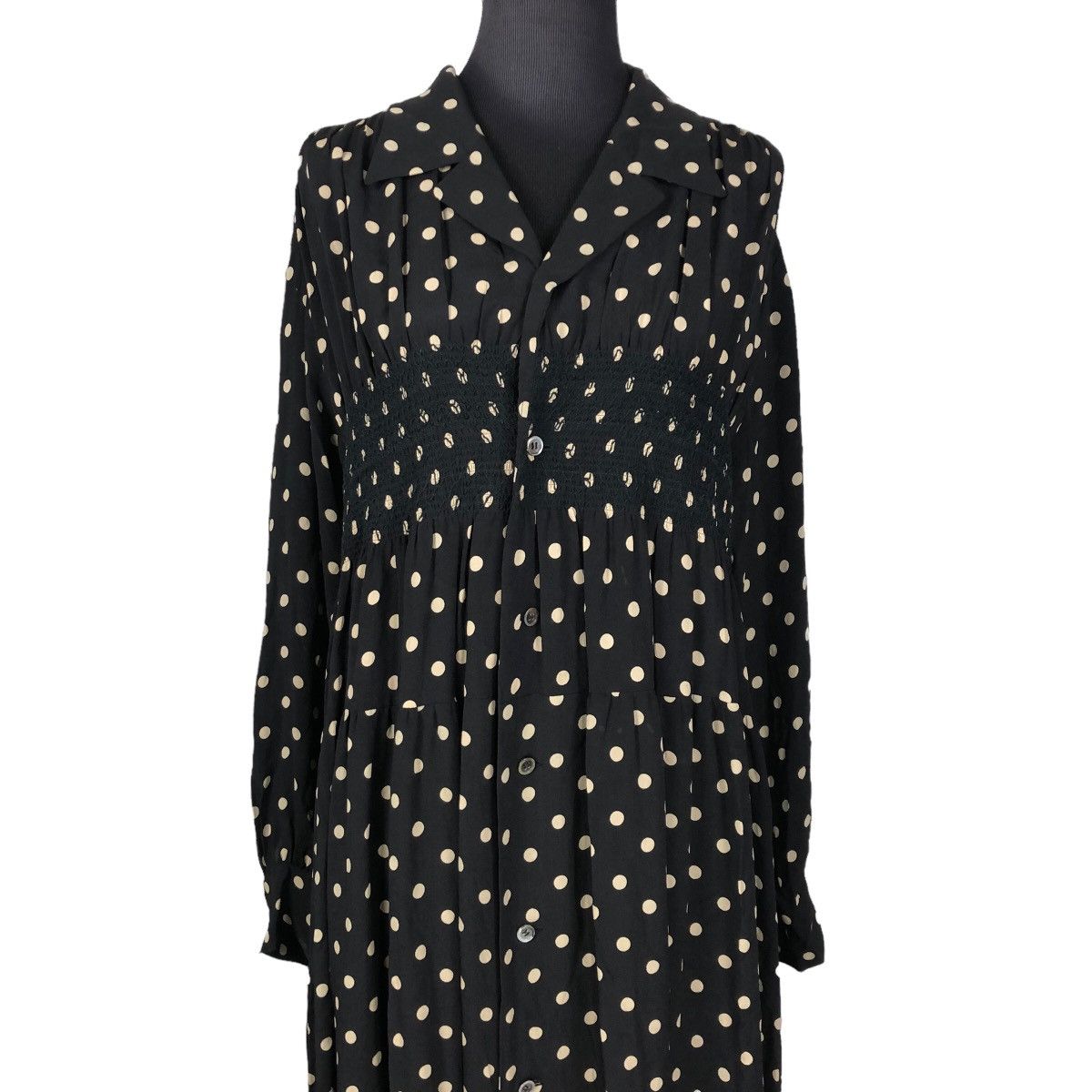 Comme des Garcons Vintage Robe De Chambre Comme Des Garcons Silk Dress Size ONE SIZE - 15 Thumbnail