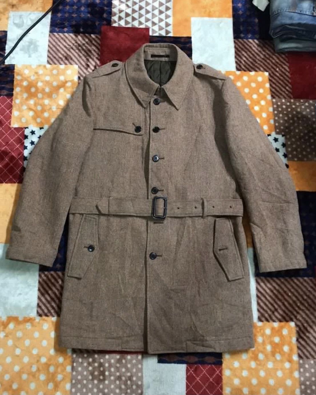 Yohji Yamamoto Yohji Yamamoto AAR Long Coach Jacket Size US M / EU 48-50 / 2 - 1 Thumbnail