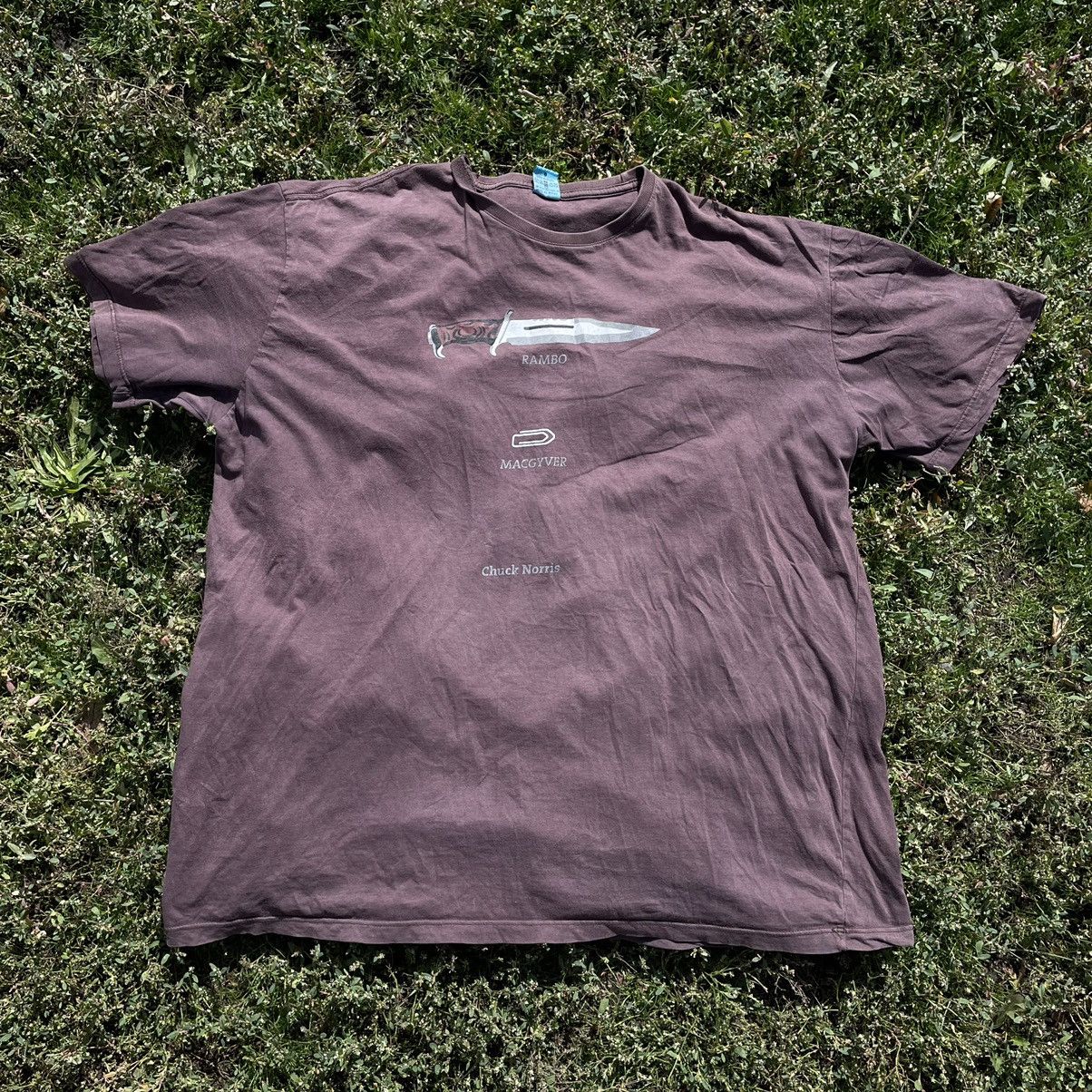 Vintage Vintage Y2K Sun Faded Graphic Tee Grunge Streetwear Baggy XL Size US XL / EU 56 / 4 - 1 Thumbnail