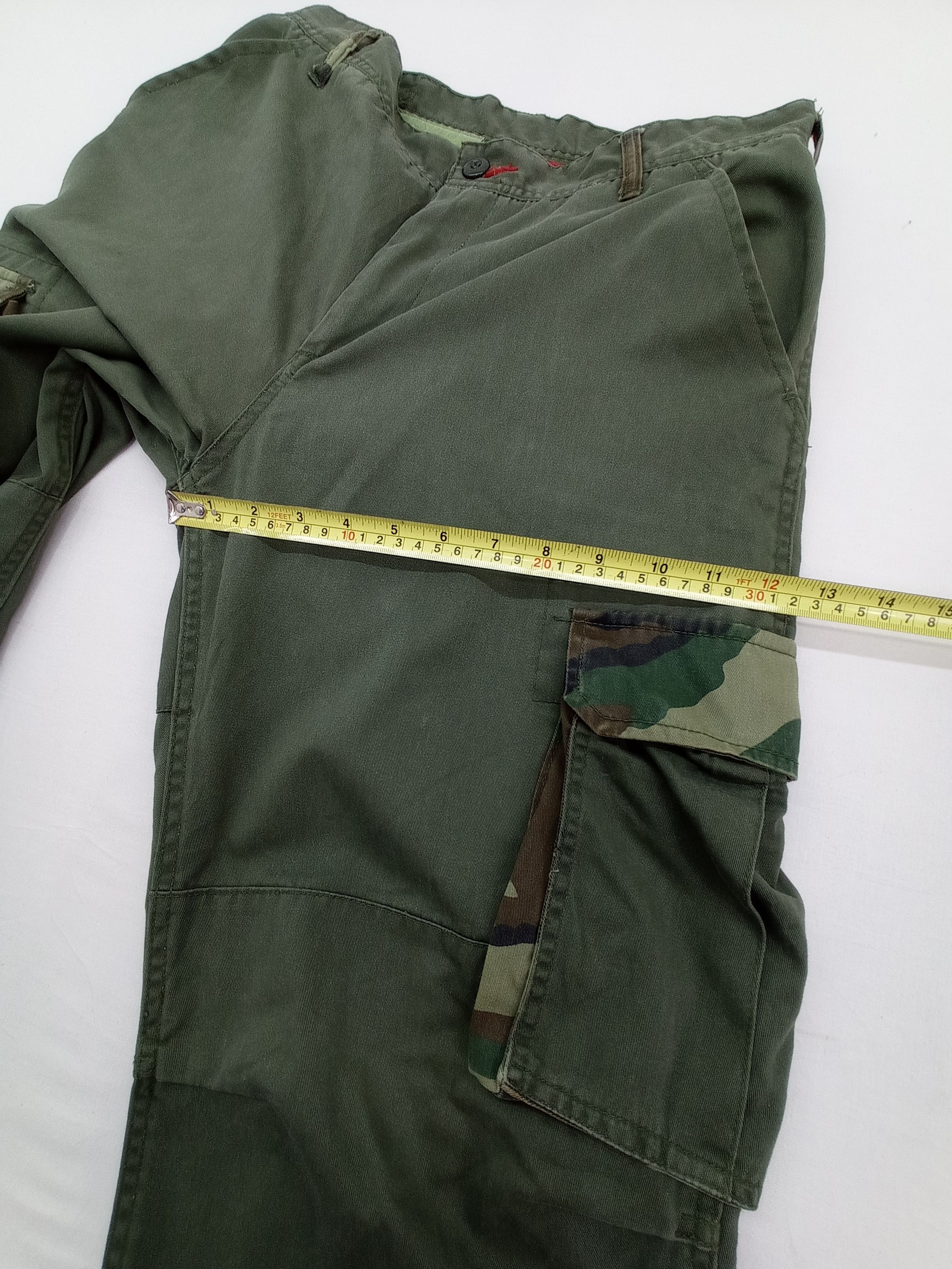 Military Multi Pocket Cargo Pants