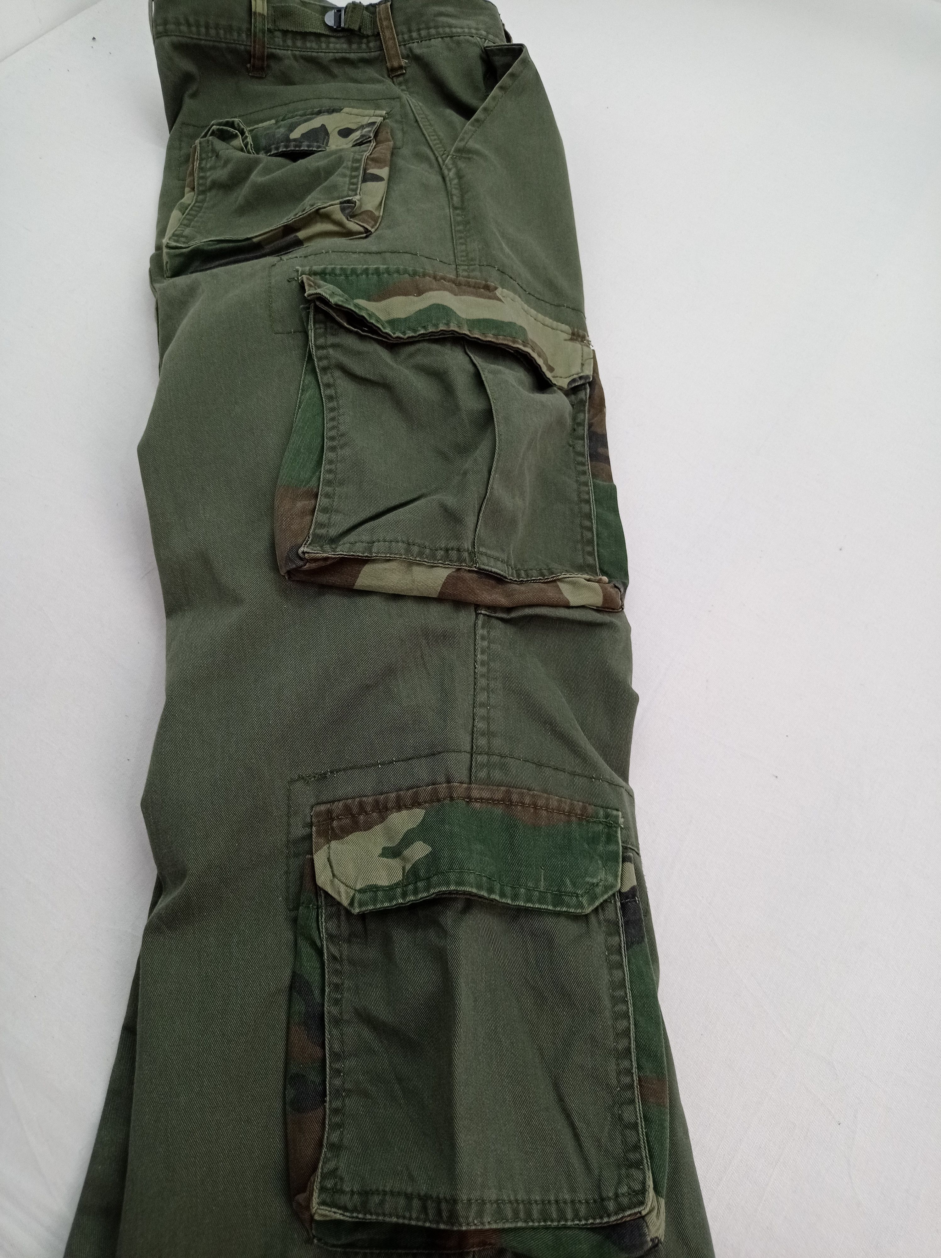 Military Multi Pocket Cargo Pants
