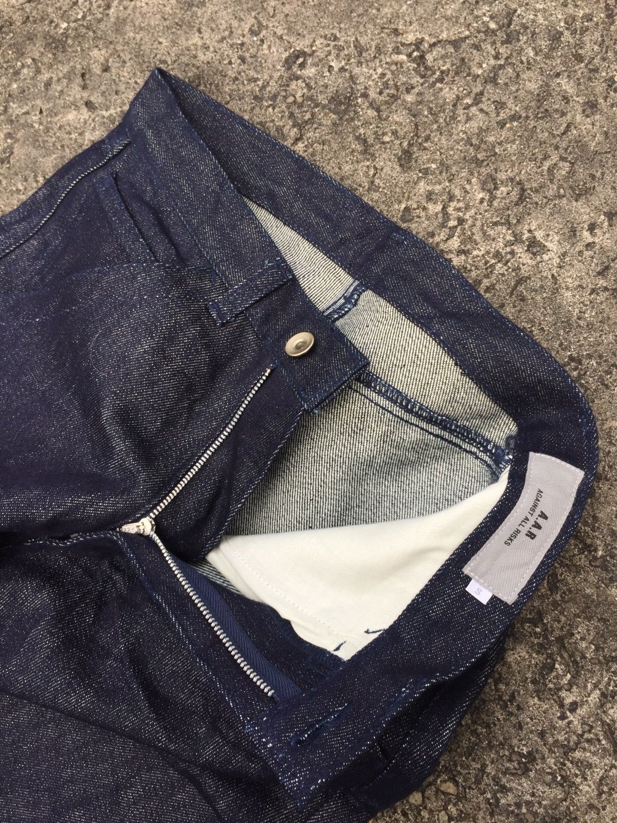 Yohji Yamamoto 1990s Yohji Yamamoto A.A.R Biker Jeans Size US 27 - 1 Thumbnail