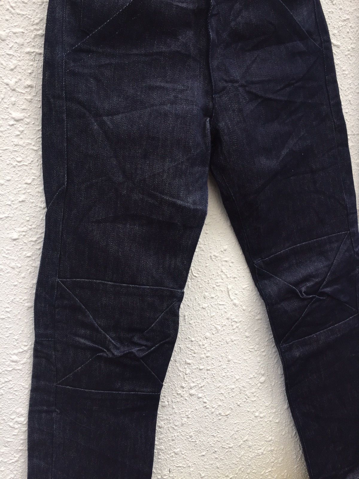 Yohji Yamamoto 1990s Yohji Yamamoto A.A.R Biker Jeans Size US 27 - 3 Thumbnail