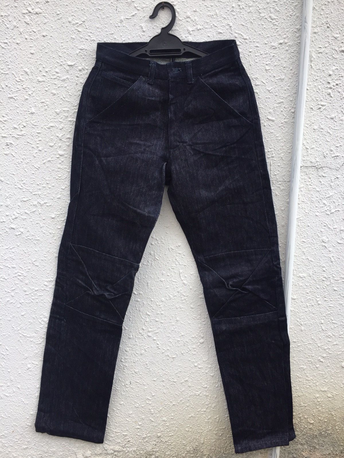Yohji Yamamoto 1990s Yohji Yamamoto A.A.R Biker Jeans Size US 27 - 2 Thumbnail