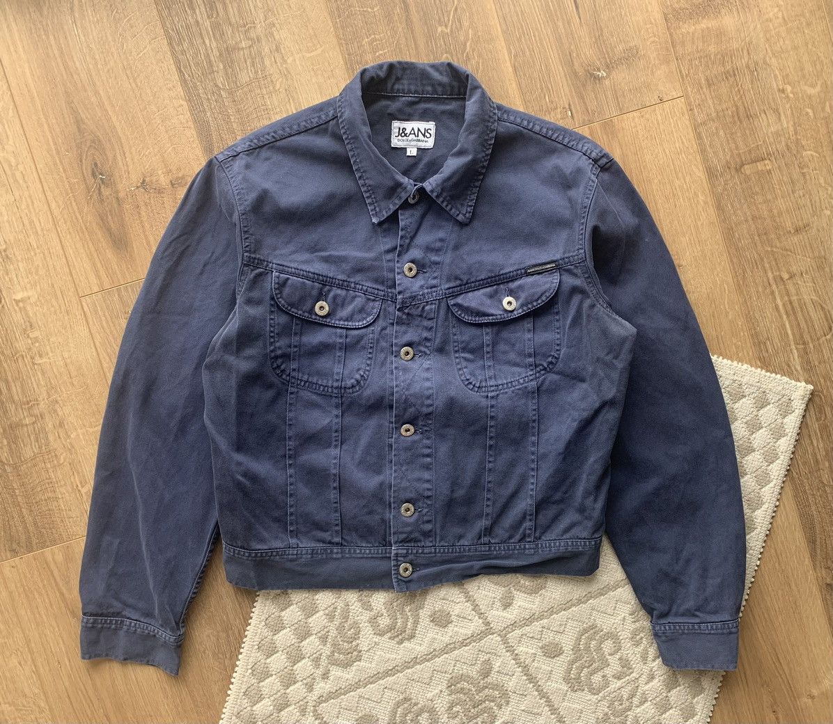 Dolce & Gabbana Vintage Dolce & Gabbana denim jacket Size L / US 10 / IT 46 - 2 Thumbnail