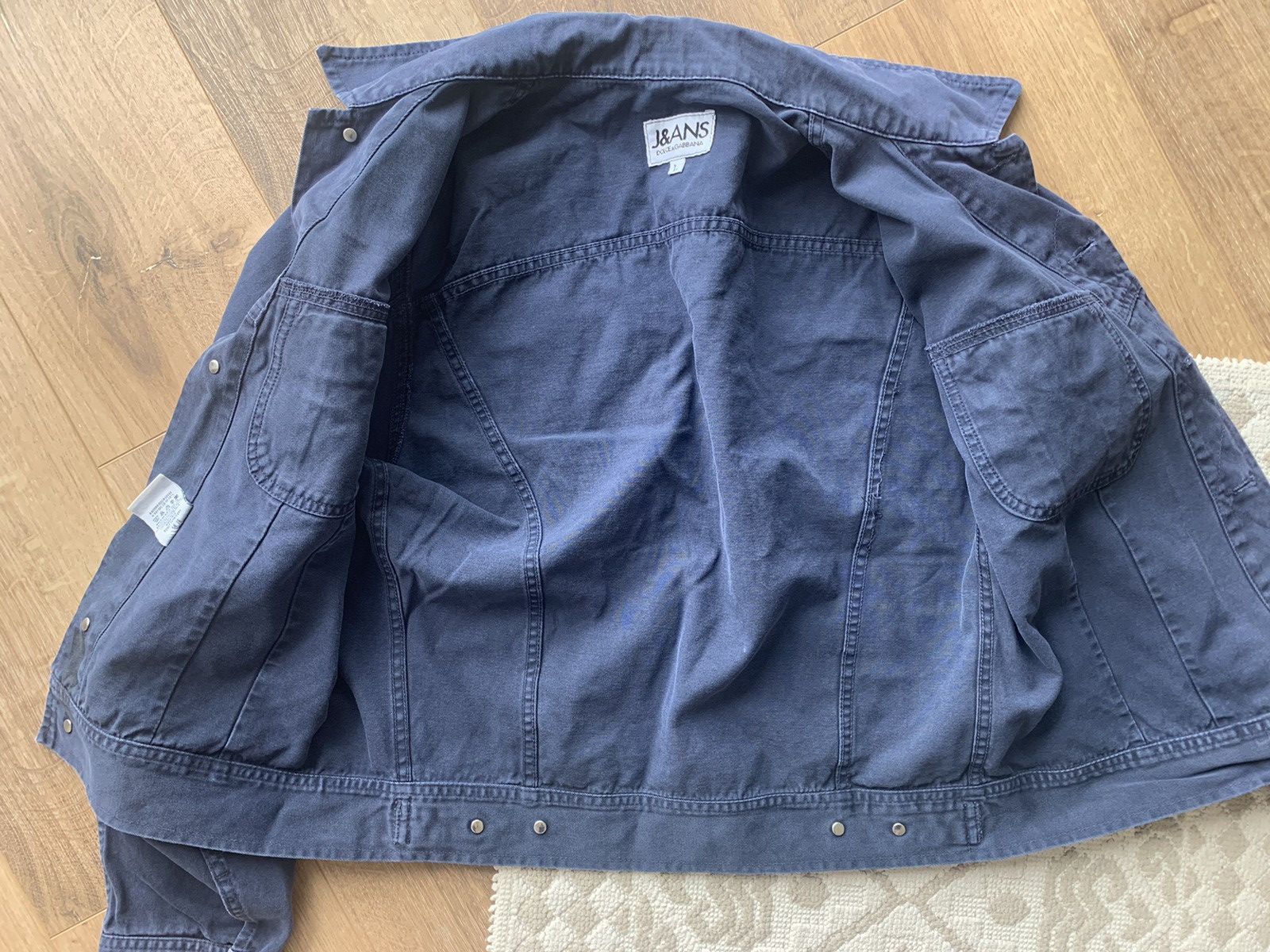 Dolce & Gabbana Vintage Dolce & Gabbana denim jacket Size L / US 10 / IT 46 - 10 Thumbnail