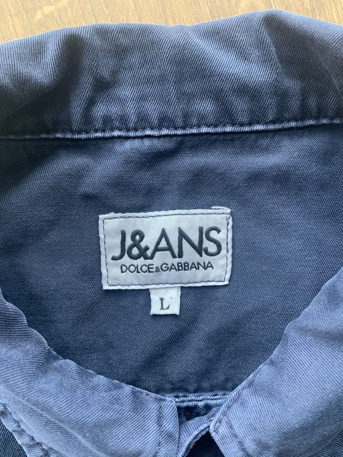 Dolce & Gabbana Vintage Dolce & Gabbana denim jacket Size L / US 10 / IT 46 - 4 Thumbnail