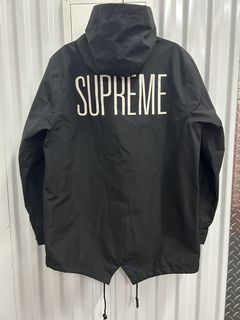 スクエアリーフ」 supreme Taped Seam Fishtail Parka 希少 s