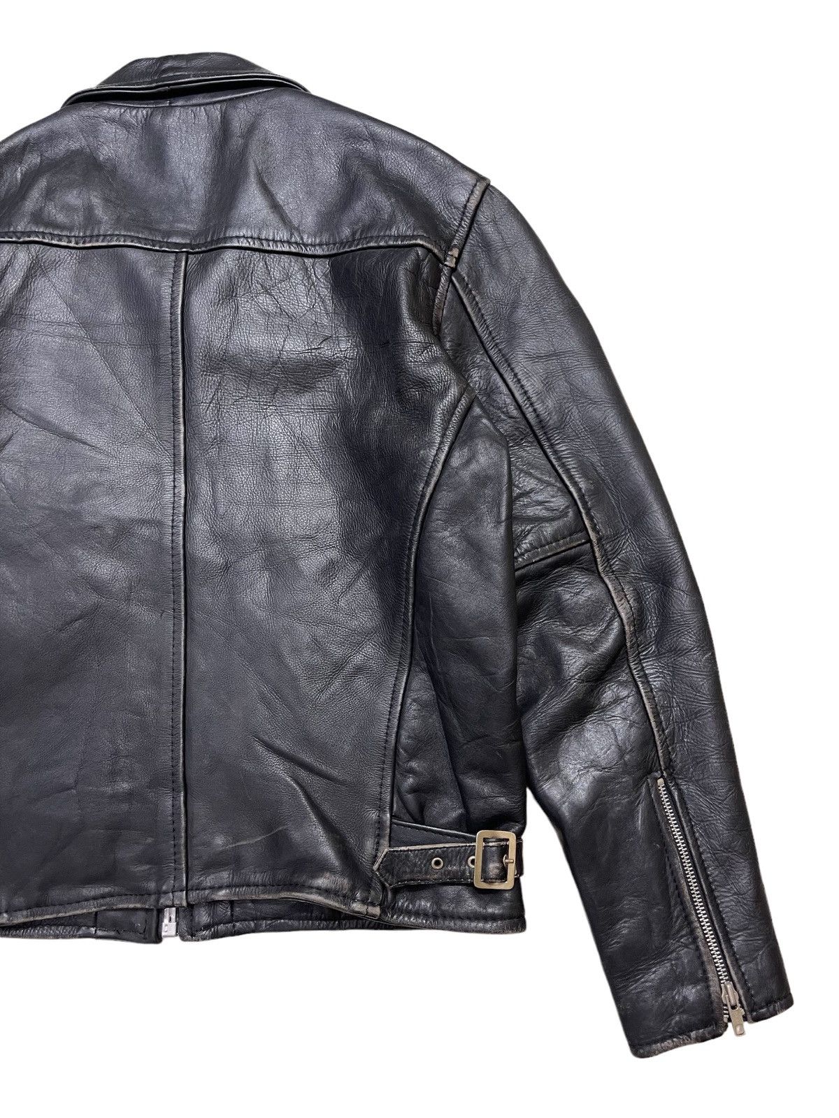 Vintage Vintage Triumph Leather Bikers Jacket Size US L / EU 52-54 / 3 - 7 Thumbnail