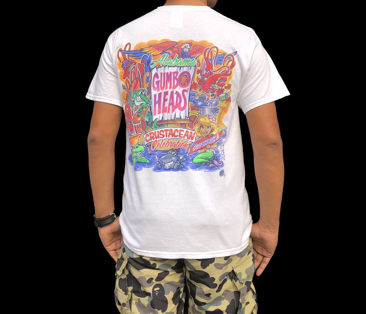 Band Tees Alabama Gumbo Heads Tee Size US M / EU 48-50 / 2 - 2 Thumbnail