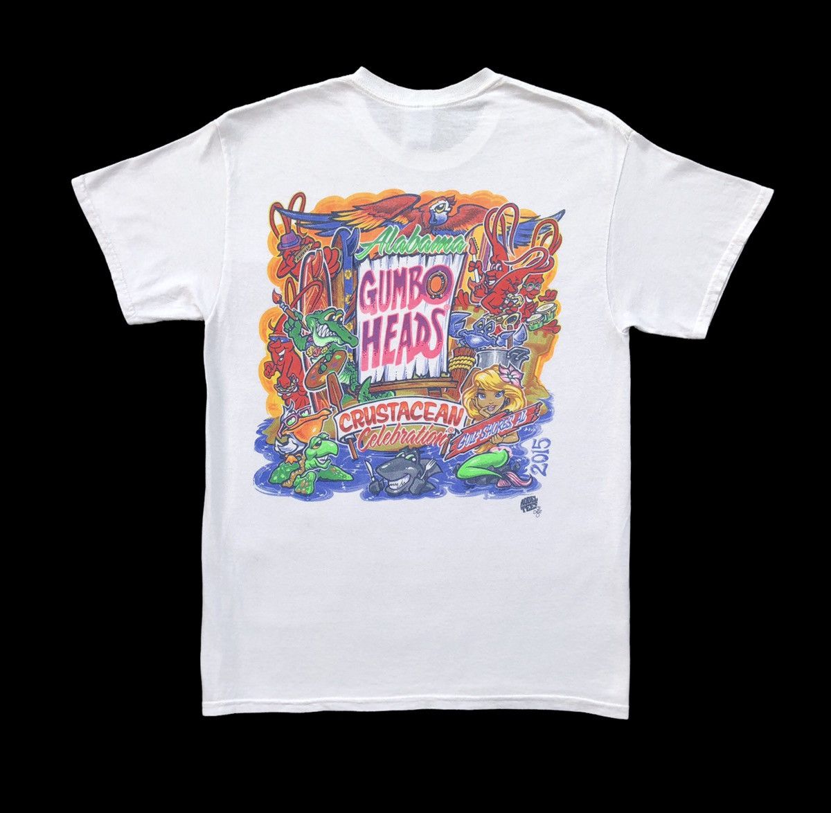 Band Tees Alabama Gumbo Heads Tee Size US M / EU 48-50 / 2 - 4 Thumbnail
