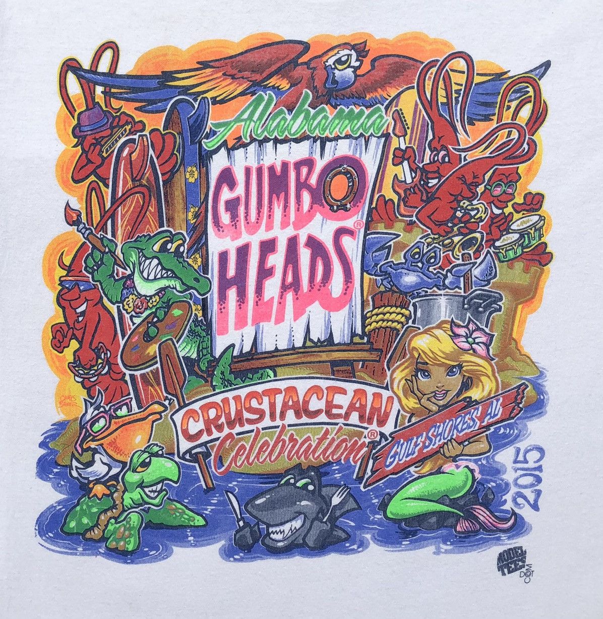 Band Tees Alabama Gumbo Heads Tee Size US M / EU 48-50 / 2 - 6 Thumbnail