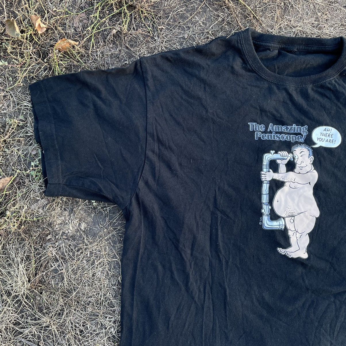 Vintage Vintage Y2K ADULT “ Peniscope XXX “ Faded Humor Tee Size US XL / EU 56 / 4 - 3 Thumbnail