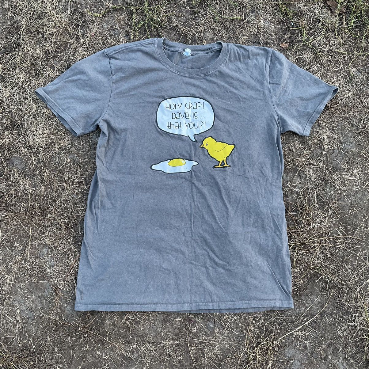 Vintage Vintage Y2K Faded “ Ohh Sh🗯t Are You Okay? “ Humor Tee Size US L / EU 52-54 / 3 - 1 Thumbnail