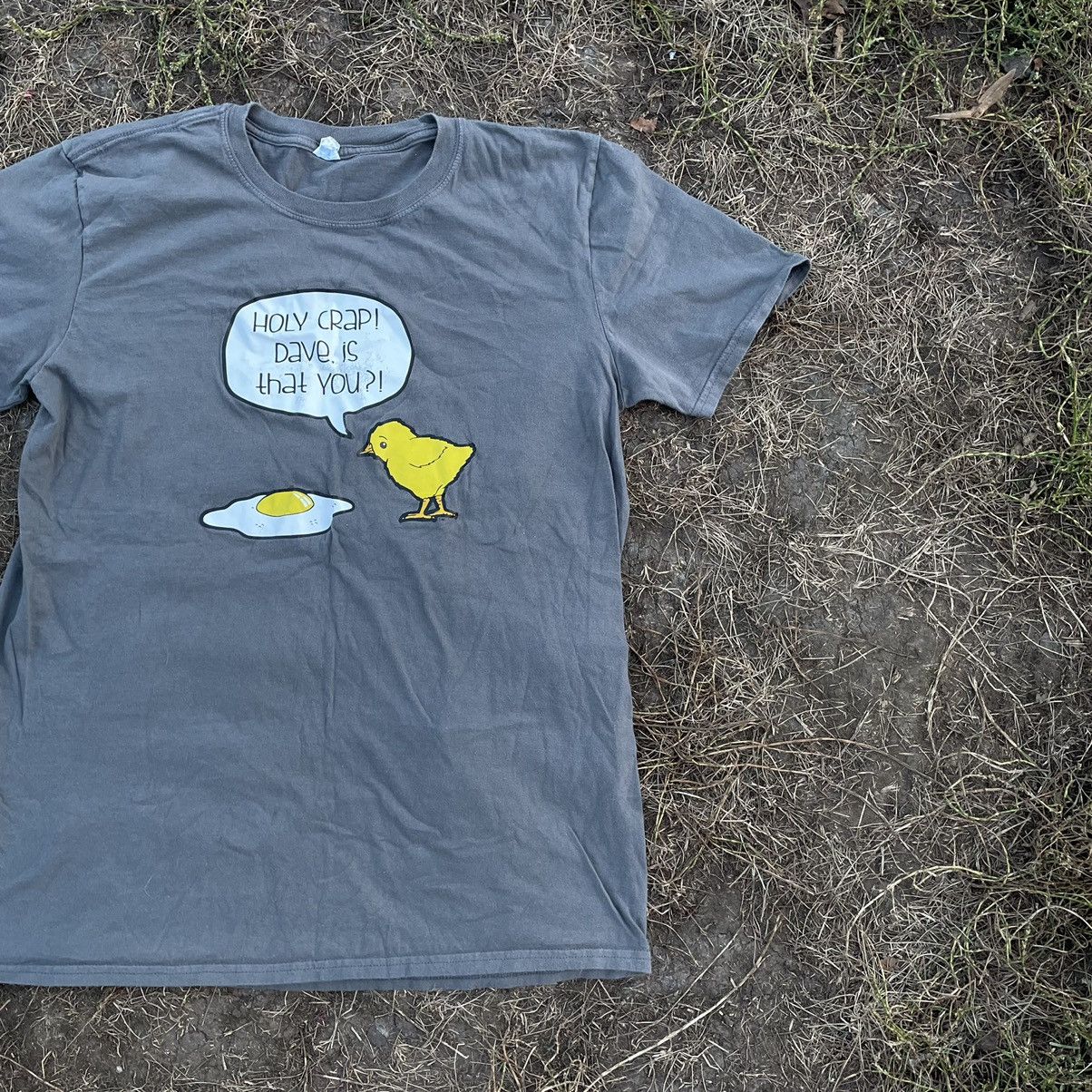 Vintage Vintage Y2K Faded “ Ohh Sh🗯t Are You Okay? “ Humor Tee Size US L / EU 52-54 / 3 - 2 Thumbnail