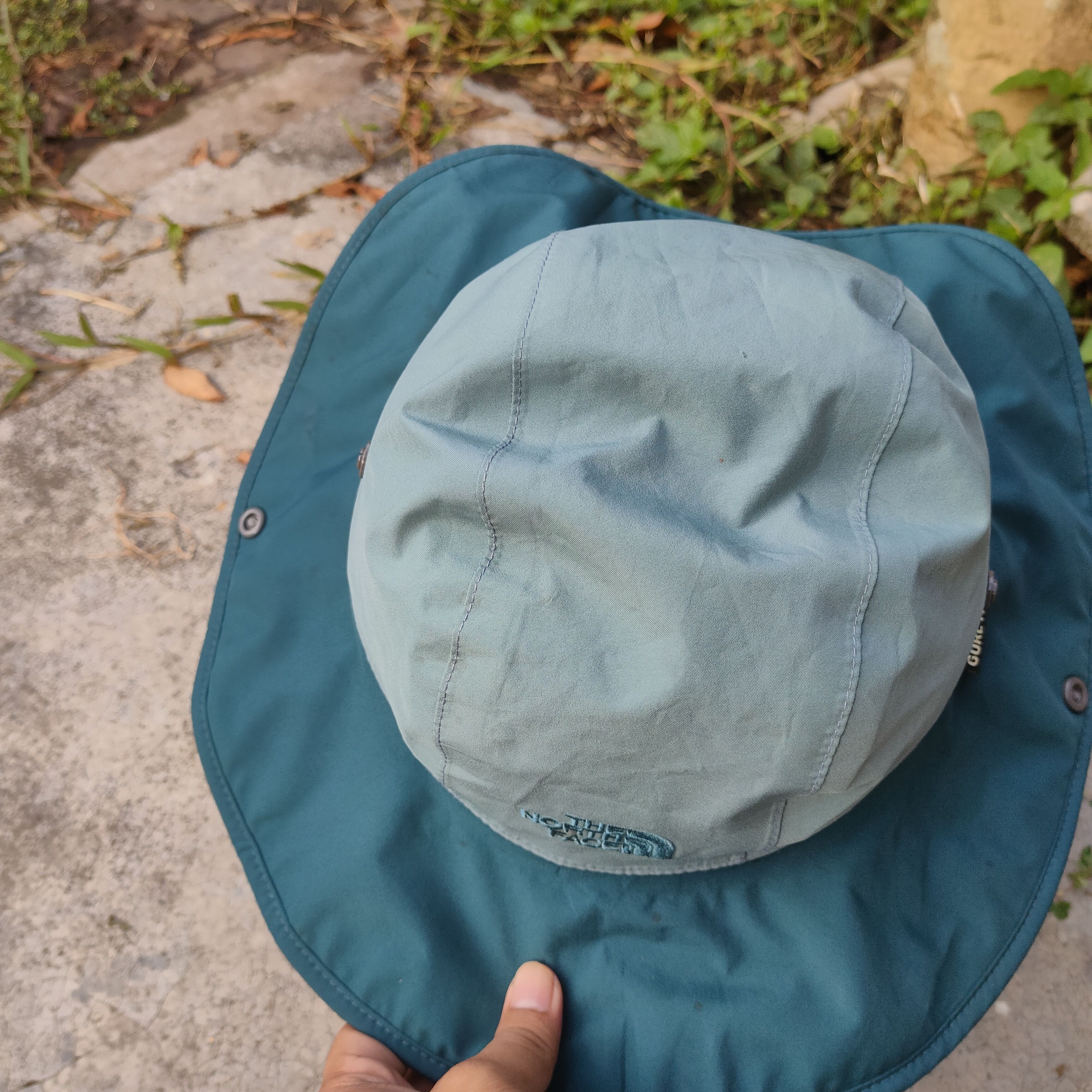 Goretex Vintage THE NORTH FACE Goretex Quick Dry Bucket Hat Size ONE SIZE - 5 Thumbnail
