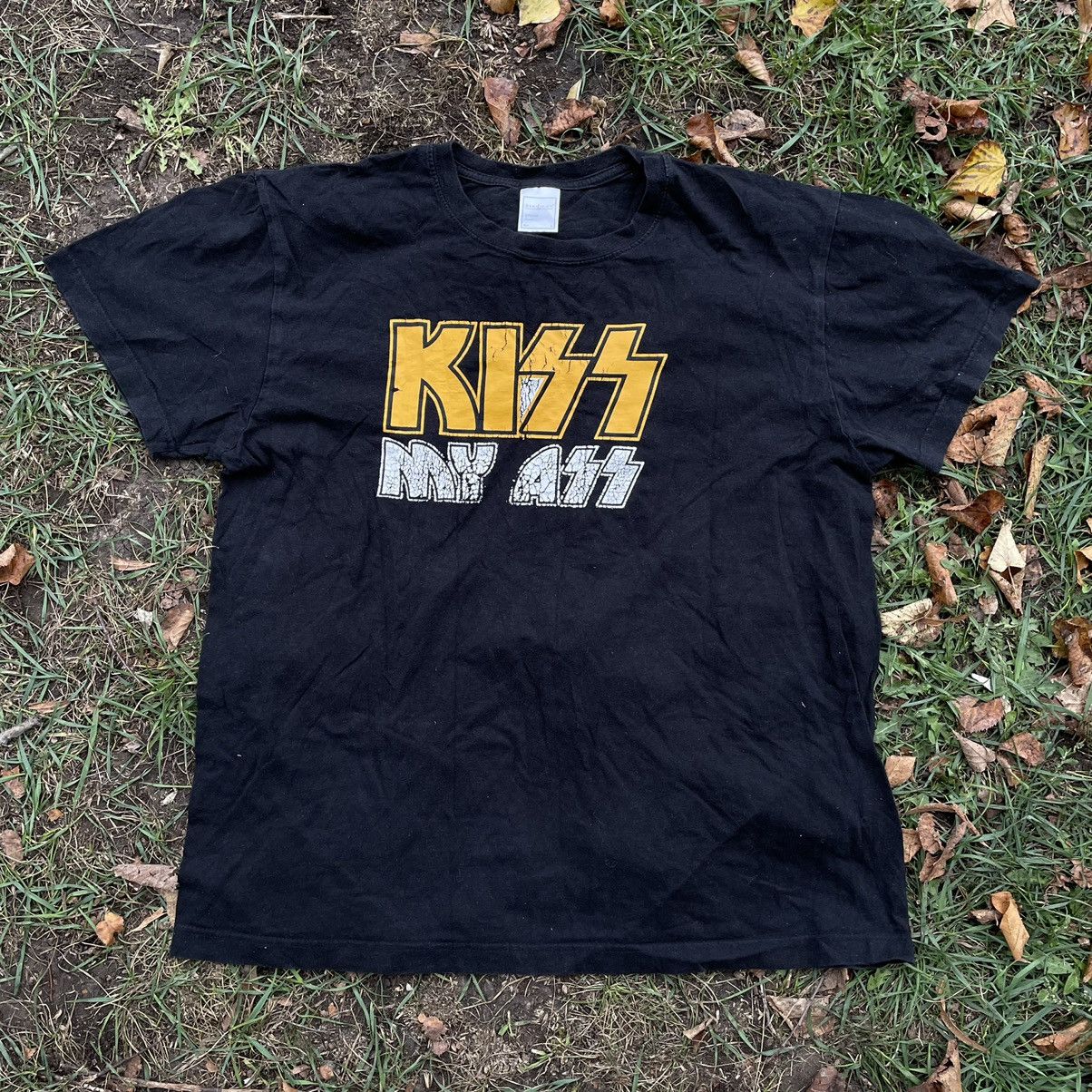 Vintage Vintage Y2K Kiss Band Graphic Tee Sun Faded Oversized Swag L Size US L / EU 52-54 / 3 - 1 Thumbnail