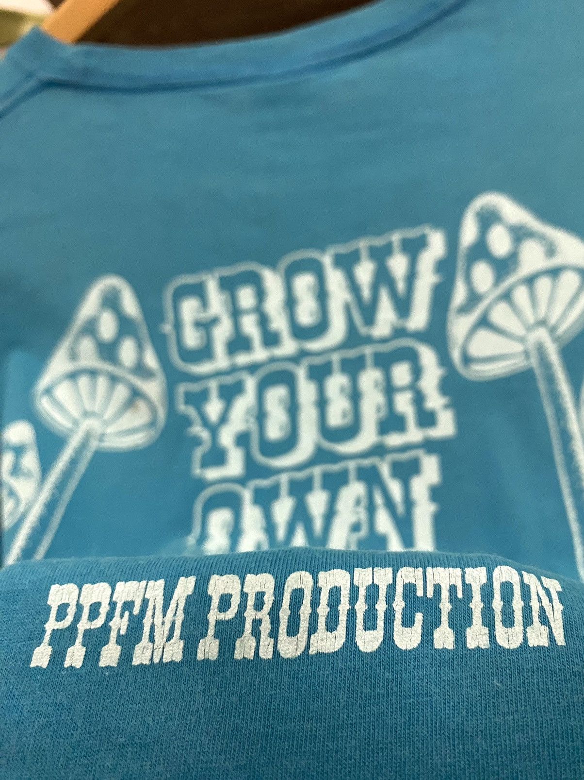 Hysteric Glamour × PPFM × Vintage Vintage PPFM TRIPPY MAGIC MUSHROOM Japanese Brand Tshirt Size US M / EU 48-50 / 2 - 12 Thumbnail