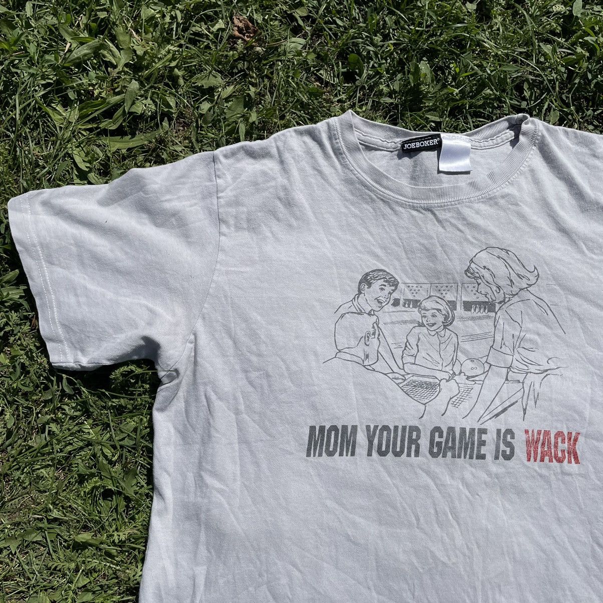 Vintage Vintage 90s Sun Faded Graphic Tee Humor Skate Grunge Baggy L Size US L / EU 52-54 / 3 - 3 Thumbnail